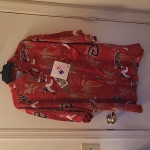 Arizona Diamond Backs button down shirt XL